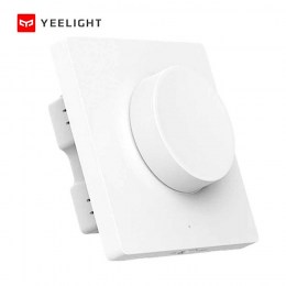 Настенный выключатель беспроводной Xiaomi Yeelight Bluetooth Smart Dimmer Wireless (YLKG07YL), белый