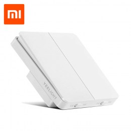 Настенный выключатель Xiaomi Yeelight Flex Switch (Двойной) (YLKG13YL), белый