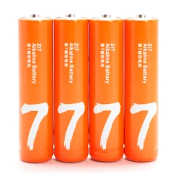Батарейки алкалиновые Xiaomi ZMI Rainbow Zi7 типа AAA (уп. 4 шт), 4xAA7 , оранжевые