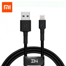 Кабель USB/Lightning Xiaomi ZMI MFi 200 см 3A 18W PD Материал оплетки нейлон/кевлар (AL881) черный