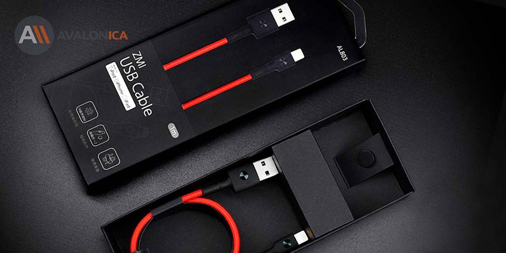 Кабель USB/Lightning ZMI MFi 100 см AL803 (Красный)