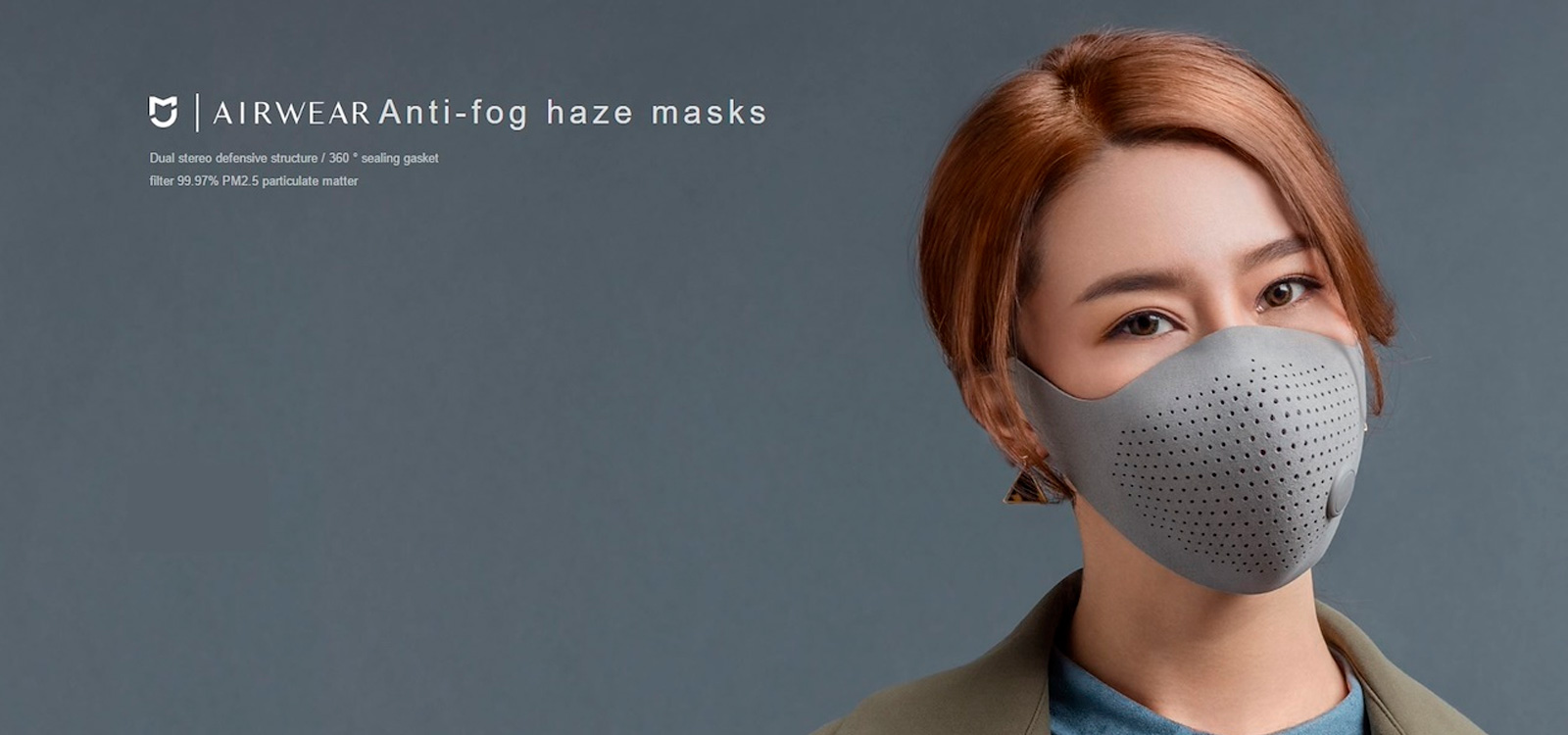 Респиратор Xiaomi MiJia AirWear Anti-Fog аnd Haze Mask