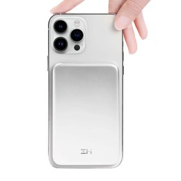 Внешний аккумулятор Power Bank Xiaomi (Mi) ZMi 5000mAh Magnetic MagSafe 12W 2,4A Type-C input/output dual side *1(P02), белый