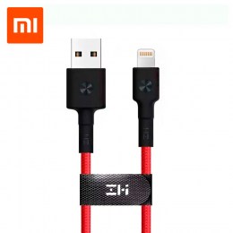 Кабель USB/Lightning Xiaomi ZMI MFi 200 см 3A 18W PD Материал оплетки нейлон/кевлар (AL881) красный