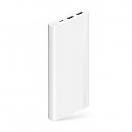 Внешний аккумулятор Power Bank Xiaomi (Mi) ZMI 10000 mAh 18W 3A Dual Port USB-A/Type-C  Quick Charge 3.0, Power Delivery 2.0 (JD810 White), белый