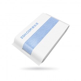 Набор полотенец для лица и тела Xiaomi ZSH White/Blue