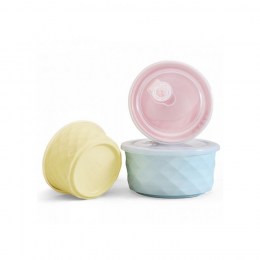 Набор керамических контейнеров для еды Xiaomi Bowl Fresh (3 psc) Colour