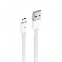 Кабель USB/Micro USB Xiaomi ZMI 100 см  2.1A Материал оплетки TPE (AL600) техпак белый