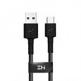 Кабель USB/Type-C Xiaomi ZMI 200 см 3A Материал оплетки нейлон/кевлар (AL431) черный