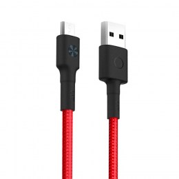 Кабель USB/Micro Xiaomi ZMI micro 100см  2.1A Материал оплетки нейлон/кевлар (AL603) красный