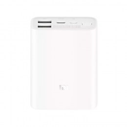 Внешний аккумулятор Power Bank Xiaomi (Mi) Power 3 Ultra Compact (22.5W, 2xUSB-A, micro USB, USB-C, Li-pol, пластик QC/PD) (PB1022ZM) CHINA, белый