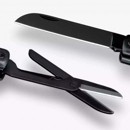 Фонарик с мультитулом Xiaomi (Mi) Nextool N1, TypeC (нож + ножницы), черный