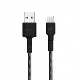 Кабель USB/Lightning Xiaomi ZMI MFi 150 см 3A 18W PD Материал оплетки нейлон/кевлар (AL853) черный