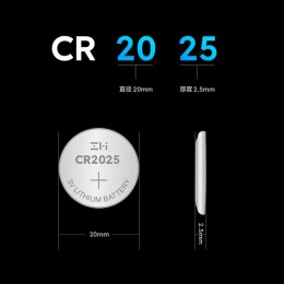 Батарейка ZMI CR2025 Coin Cell batteries (5-шт) (СR2025)