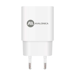 Сетевое зарядное устройство AVA 2*USB-A 10,5Вт 2,1A (AVA-WCH-007 White) EU Белое