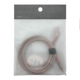 Кабель Type-C/Lightning Xiaomi (Mi) SOLOVE 100 см 20W PD 3А нейлоновая оплетка (DW5 Pink), техпак розовый