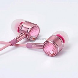 Стерео-наушники 1MORE EO301 Crystal Piston In-Ear Headphones Pink
